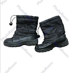 Black Kids Winter Boots